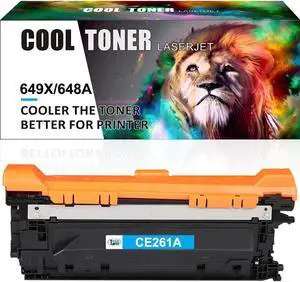 1Pack CE260X Cyan Color Toner Compatible With HP LaserJet CP4525N CP4525dn CP4520