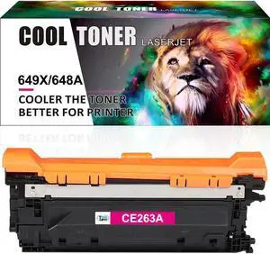 1Pack CE260X Magenta Color Toner Compatible With HP LaserJet CP4525N CP4525dn CP4520