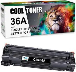 1Pack CB436A Toner Cartridge Compatible With HP 36A LaserJet P1505 P1505n M1522