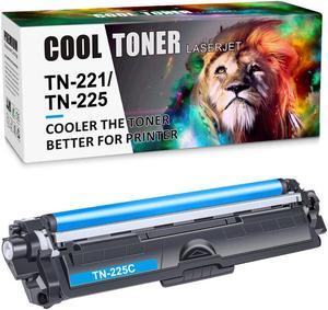 1PK Cyan TN221 Toner Cartridge For Brother TN-225 MFC-9130CW HL-3140CW DCP-9020CDW