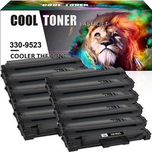 10PK Black 330-9523 Toner Cartridge Compatible With Dell 1130 1130n 1133 1135n