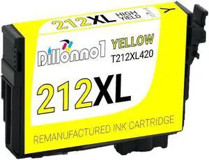 Yellow Colour 212XL Ink Cartridge Compatible for Epson Expression Home XP-4100 XP-4105