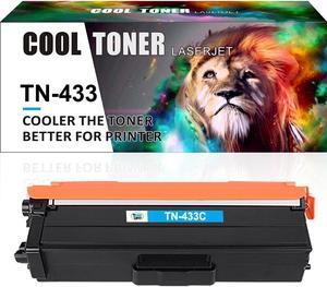 1x Cyan Toner Compatible with Brother TN433 TN433BK HL-L8260cdw HL-L8360cdw MFC-L8610cdw