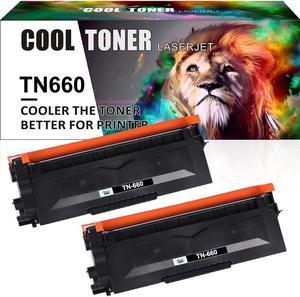 2PK Toner Cartridge Compatible With Brother TN660