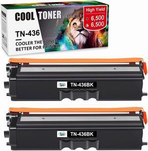 2PK Compatible With Brother TN436 BK Toner HL-L8360CDW MFC-L8900CDW MFC-L9570CDW