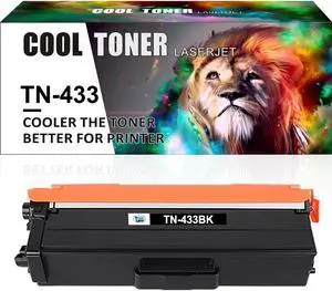 1PK Black Compatible With Brother TN433 TN431 Toner HL-L8260cdw HL-L8360cdw MFC-L8610cd
