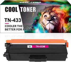 1PK Magenta Compatible With Brother TN433 TN431 Toner HL-L8260cdw HL-L8360cdw MFC-L8610cd