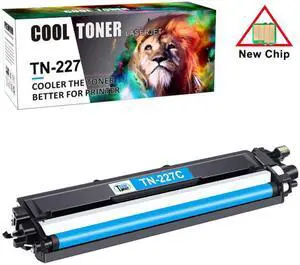 1 PK Cyan Toner Compatible With Brother TN227 TN-227 TN223 HL-L3210CW HL-L3230CDW L3270CDW
