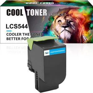 1PK Cyan HiYield Toner Cartridge Compatible For Lexmark C544n C546 X544dw X546 X548de
