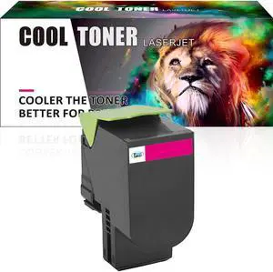 1PK Magenta Toner 71B10 Compatible for Lexmark CS317 CS317dn CS417dn CS517de CX317dn CX417de