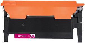 1PK Magenta Toner CLT-406S CLT-K406S For Samsung CLP-365W CLX-3305FW Xpress C410W C460FW