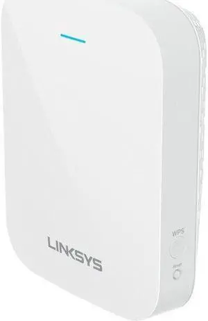 Linksys Dual Band IEEE 802.11 a/b/g/n/ac/ax Wireless Range Extender RE7350