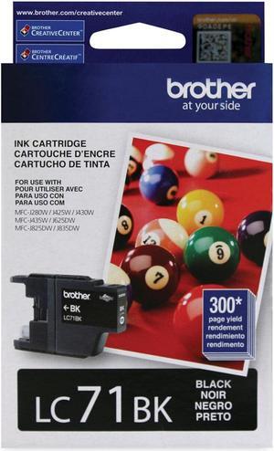 Brother LC71BK Innobella Standard Yield Black Ink Cartridge