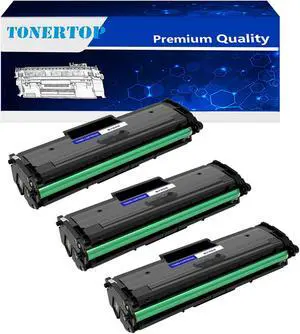 3 PK Replacement MLT-D101S Black Toner Cartridge For Samsung SCX-3400F Printer