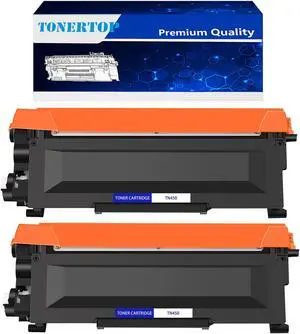 2PK Compatible For Brother MFC-7860DW Printer TN450 High Yield Toner Cartridge