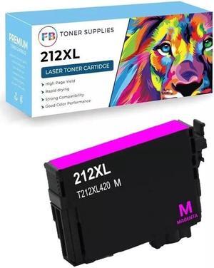 Ink Cartridges For Epson 212XL Workforce XP-4100 WF-2850 Printer Magenta