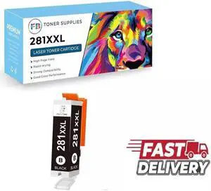For PGI-280 XXL CLI-281 XXL Ink for Canon Pixma TS8120 TS8220 TS8320 Photo Black