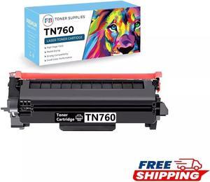 TN760 Toner Cartridge for Brother TN730 MFC-L2710DW DCP-L2550DW HL-L2390DW Black