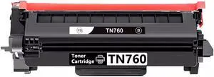 4 Pk TN760 Toner Cartridge for Brother MFC-L2710DW MFC-2750DW DCP-L2550DW