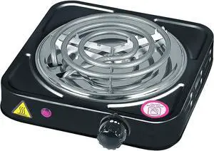 Emerald - Electric Single Burner - Black