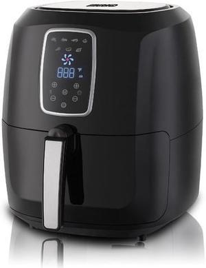 Emerald Air Fryer 1800 Watts w/ Digital LED Touch Display & Slide out Pan/Detachable Basket 5.2L Capacity (1804)
