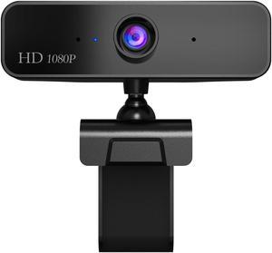 ESTONE S2 Webcam USB Manuallyfocus Web Camera Digital Full HD 1080P Web Cam with Microphone 2.0 Megapixel CMOS PC Camera for Laptop