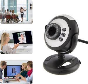 360 Degree Clip-on Webcam USB High-Definition-Kamera Web Cam Skype Computer Mit Mic For PC Laptop Webcam USB 2.0 480P Camera