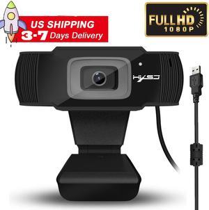 ESTONE S70 Webcam USB 3.0 Auto Focus Web Camera Digital Full HD 1080P Web Cam with Microphone 5.0 Megapixel CMOS PC Camera for Laptop