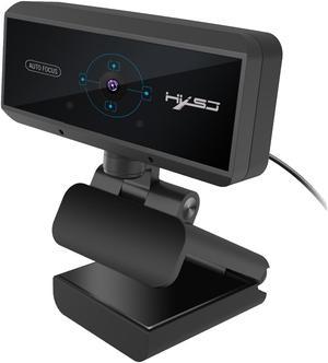 HXSJ S3 5MP Webcam, 1080P Webcam with Microphone, Full 1080P HD Video Webcam, Streaming Computer Web Camera , USB Computer Webcam for Video Calling, Online Classes