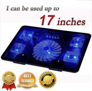 Laptop Cooling Pad with 2 USB Ports,5 LED Fans , Gaming Laptop Cooling Pad, Cooling Fan for Laptop, Laptop Cooler Pad, Computer Cooling Fan