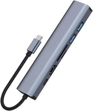 ESTONE USB 3.0 Hub Ethernet Adapter 1000M Gigabit Network Converter with 2 USB3.0 Ports Hub Compatible with Laptop PC Nintendo Switch MacBook Mac XPS Windows Linux macOS, and More