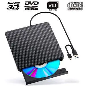ESTONE External Blu-ray Drive, Portable 3D BD-RE BD-R BD-ROM Player & DVD Writer for Laptops , CD/DVD +/-RW Burner, Writer, and CD/DVD/BD Player for Laptops, Desktop PCs, Mac, Windows, and Linux OS ESTONE External Blu-ray Drive, Portable 3D BD-RE BD-R BD-ROM Player & DVD Writer for Laptops , CD/DVD +/-RW Burner, Writer, and CD/DVD/BD Player for Laptops, Desktop PCs, Mac, Windows, and Linux OS