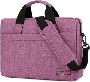 BRINCH 13.3 Inch Stylish Lightweight Business Laptop Shoulder Messenger Bag Briefcase Sleeve Case for 13 - 13.3 Inches Laptop / Notebook / MacBook / Ultrabook / Chromebook Computers,Purple