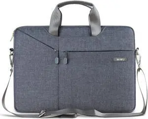 WIWU 13.3 Inch Laptop Messenger Shoulder Bags with Multi-pocket for 13 Inch MacBook / MacBook Pro Retina, Surface Pro 4/ 3 / Dell / Notebook Cover Bag,Waterproof Business Computer Bag(13.3inch, Black) WIWU 13.3 Inch Laptop Messenger Shoulder Bags with Multi-pocket for 13 Inch MacBook / MacBook Pro Retina, Surface Pro 4/ 3 / Dell / Notebook Cover Bag,Waterproof Business Computer Bag(13.3inch, Black)