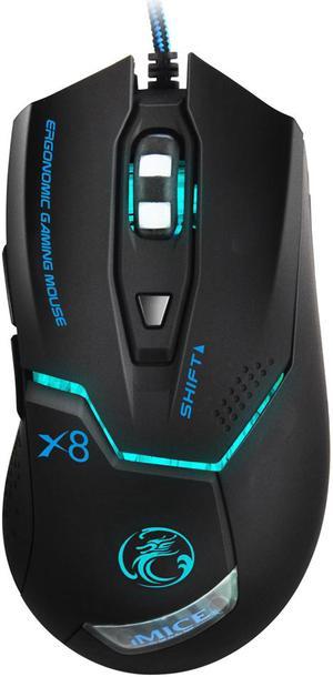 Imice Wired Gaming mouse Professional Game Mouse 3200 dpi USB Optical 6 Buttons