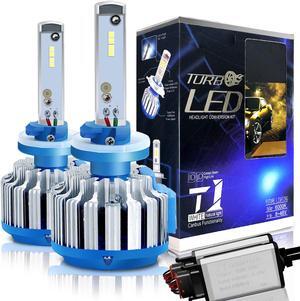 880 LED Headlight Bulb, 70W 7200Lumens Extremely Brigh COB Chips Conversion Kit (6000K Cool White)   - 2 Year Warranty
