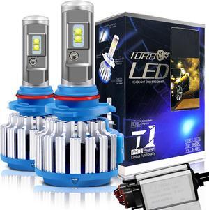 9006/HB4 LED Headlight Bulb, 70W 7200Lumens Extremely Brigh COB Chips Conversion Kit (6000K Cool White)   - 2 Year Warranty