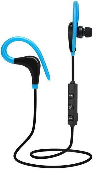 ESTONE AX-01 Bluetooth Wireless Earphone Headset Sport Stereo Headphone Sports Headsets With Mic Microphone for Mobile Phone- Blue