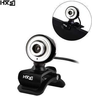 HXSJ A848  USB 2M Pixels Webcam Camera Video with Absorption Microphone MIC for Skype for Android TV Rotatable Computer Camera USB Web Cam