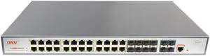 36 port 10G Managed L2+ Core PoE Switch 10/100/1000M PoE RJ45/Gigabit SFP ports ONV-POE36036PFM