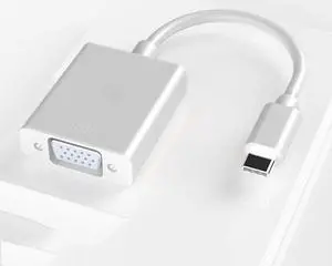 10Gbps 1080P Hubs Video Audio Adapter Cable USB3.1 Type-C To VGA for PC Phone