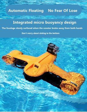 Underwater thruster diving booster Underwater Scooter Tri-speed switch seascooter underwater shooting drone diving equipment