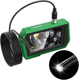 VisiPower Wifi Single Lens For Car Repair Home Appliance Maintenance Wall Struture Sewer Inspection/4.3'' IPS Screen Endoscope 8MM Digital Pipe Borescope/IP67 Waterproof Cable Length 2m/6.5ft Camera - OEM