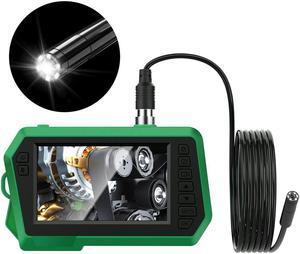 VisiPower Wifi Single Lens For Car Repair Home Appliance Maintenance Wall Struture Sewer Inspection/4.3'' IPS Screen Endoscope 8MM Digital Pipe Borescope/IP67 Waterproof Cable Length10m/32.8ft Camera