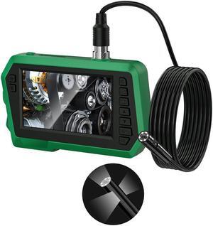 VisiPowe Triple Lens For Car Repair Home Appliance Maintenance struture Sewer Inspection 4.3'' IPS Screen Industrial Endoscope HD1080P+6pcs Leds Pipe Wifi Borescope IP67 Cable Length 10m/32.8ft Camera