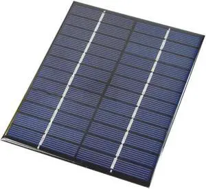 Universal 2W 12V 166mAh Polysilicon Solar Panels Portable Solar Charger 136*110*3mm SW0212