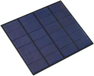 Universal 3.5W 6V 580mAh Output Monocrystalline Silicon Solar Panel For DIY Solar System 165*135*3mm