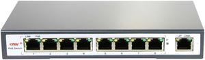 ONV-POE31008P 130W 8 AF PoE Ports 1 Ethernet Uplink IEEE 802.3af/at POE Switch