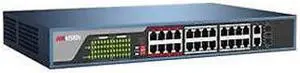 DS-3E0326P-E 24-ports 100Mbps Unmanaged PoE Switch