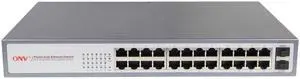 ONV-POE33024PFB 24*10/100M PoE Ports + 2*10/100/1000M SFP Ports PoE Switch support IEEE802.3af/at